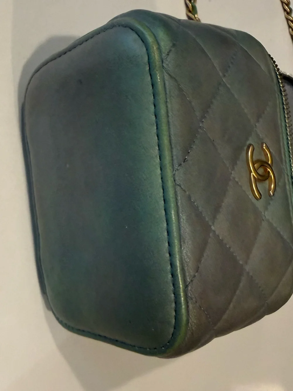 Chanel Green/Gray Vanity